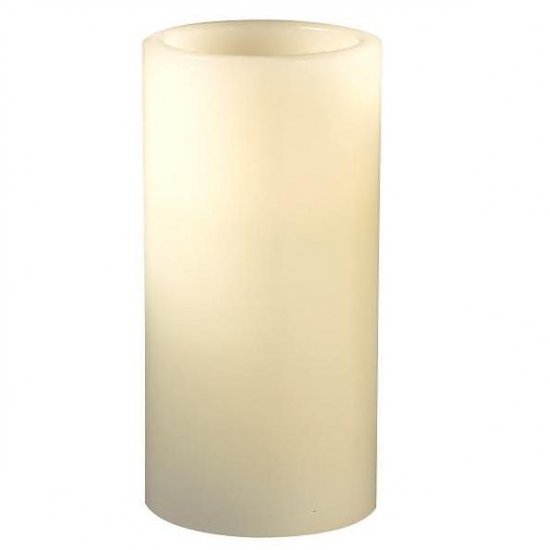 Vanilla Scented 6-inch Flameless Pillar Candle