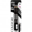 CoverGirl Easy Breezy Brow Fill+Define Pencils, #500 Black