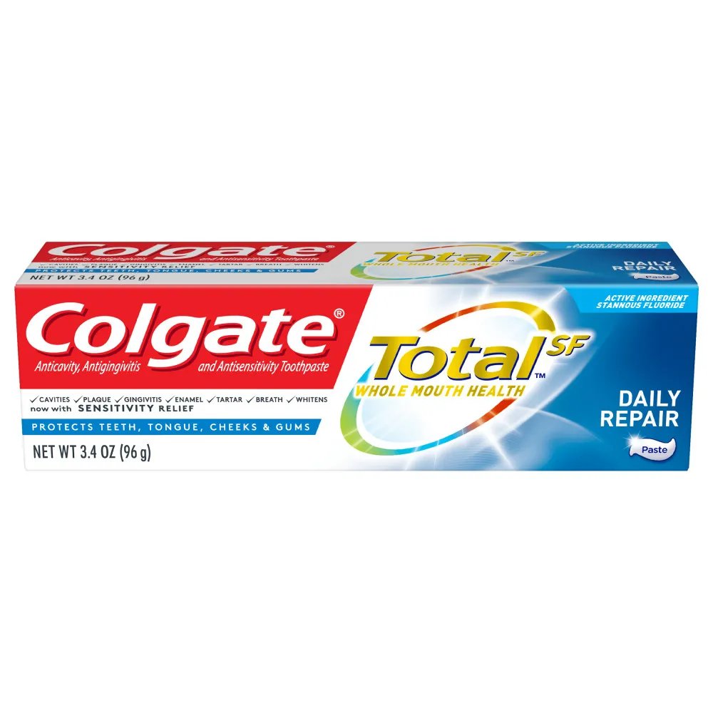 Colgate Total SF Daily Repair Toothpaste, 3.4oz