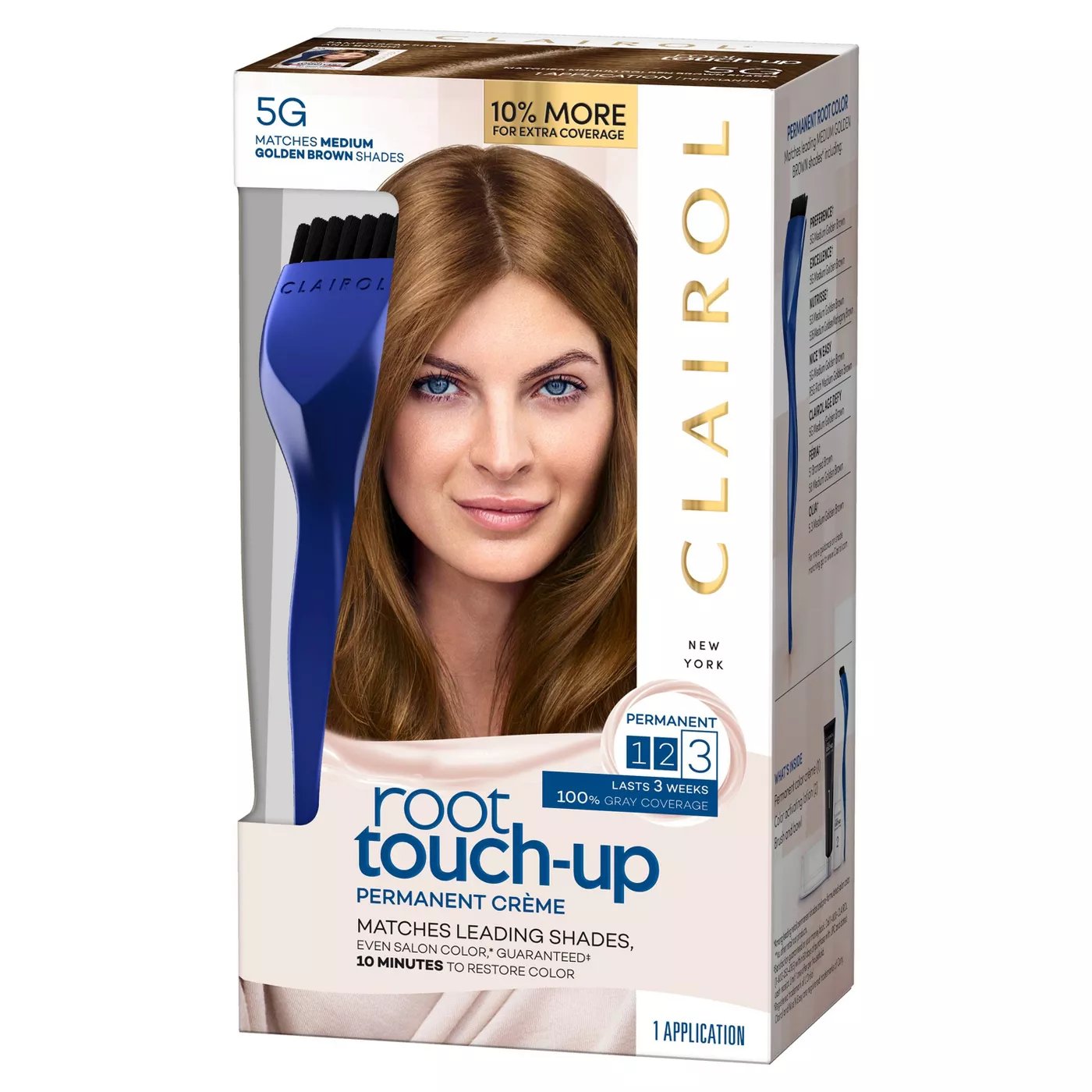 Clairol Root Touch Up Permanent Creme Hair Color 5g Matches Medium Golden Brown Shades