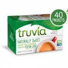 Truvia Naturally Sweet Calorie-Free Sweetener from the Stevia Leaf, 40 Packets