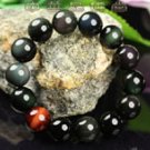Natural Rainbow Obsidian eyes bracelect