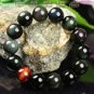 Natural Rainbow Obsidian eyes bracelect