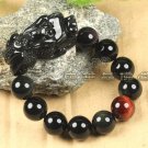 Natural Rainbow Obsidian eyes pi yao bracelect
