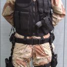 Tactical Vest and Left and Right Tactical holsters