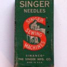 Vintage Singer Sewing Machine Needles 22 Narrow Cross NOS
