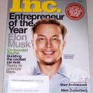 INC. Magazine December 2007 Back Issue PayPal Elon Musk