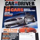 CAR and DRIVER Magazine June 2008 Back Issue 2010 Ford Mustang
