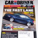 CAR and DRIVER Magazine May 2008 Back Issue BMW 135i