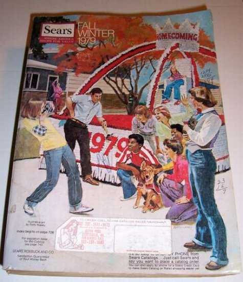 1979 SEARS Roebuck Fall-Winter Mail Order Catalog