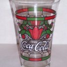 Enjoy COCA COLA Art Deco Pattern Drinking Glass Coke