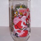 McCrory Stores Enjoy COCA COLA Classic Christmas SANTA Drinking Glass Coke