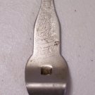 1940's Metal Double Dot Pepsi Cola Advertising Soda Bottle Can Opener