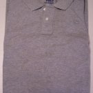 NWT Old Navy Men's Gray Short Sleeve Polo Cotton Shirt 2XLT Slim Fit