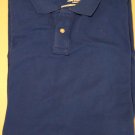 NWT Old Navy Men's Blue Short Sleeve Polo Cotton Shirt 2XLT Slim Fit