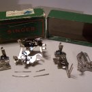 Vintage Singer Sewing Machine Attachments 121897 with Original Box