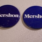 Lot of 2 Mershon Political Buttons