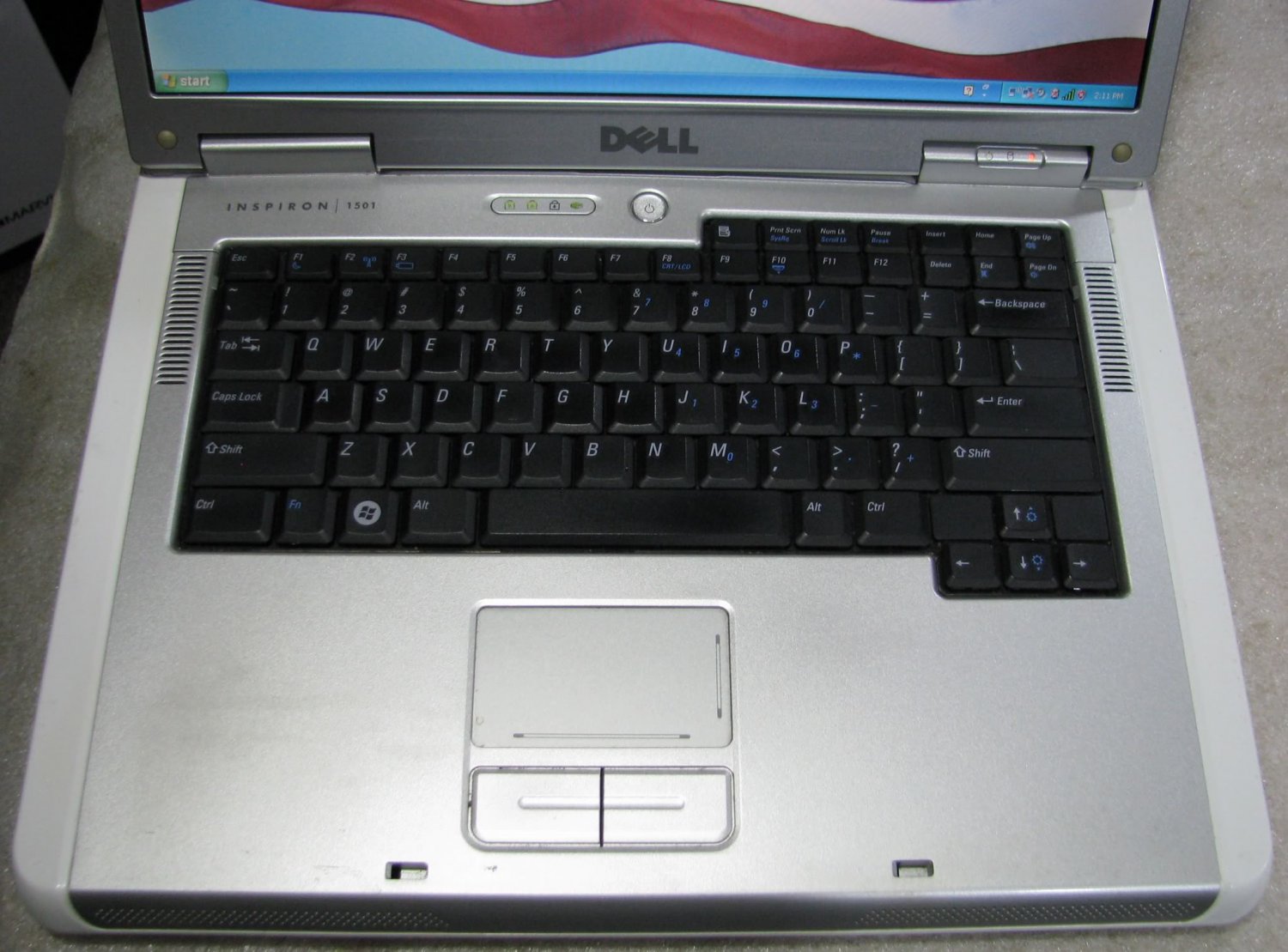 DELL INSPIRON 1501 LAPTOP 1.99GHZ 512MB 40GB WINDOWS XP NOTEBOOK WIFI