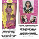 Original SELENA DOLL 1996 *MINT* in box limited poster!