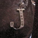 Letter J Initial Necklace