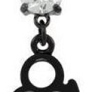 Black Brass Knuckles Belly Ring