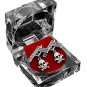 Silver Gun w/ Skull & Cross Bones Earrings