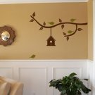 Branch with Birdhouse Large - Vinyl Wall Decal