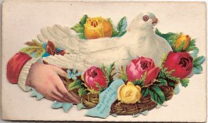 Victorian Calling Cards - Beautiful Young Woman