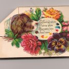 Victorian Calling Cards - With Dog