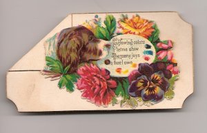 Victorian Calling Cards - With Dog