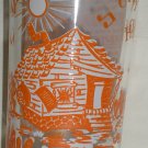 1950s Song Glasses - My Old Kentucky Home