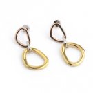 Tri-Color Ion Plated Steel Earrings