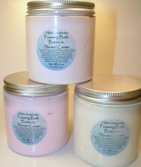 Foaming Bath Butter and Shower Creme - Jumbo Size