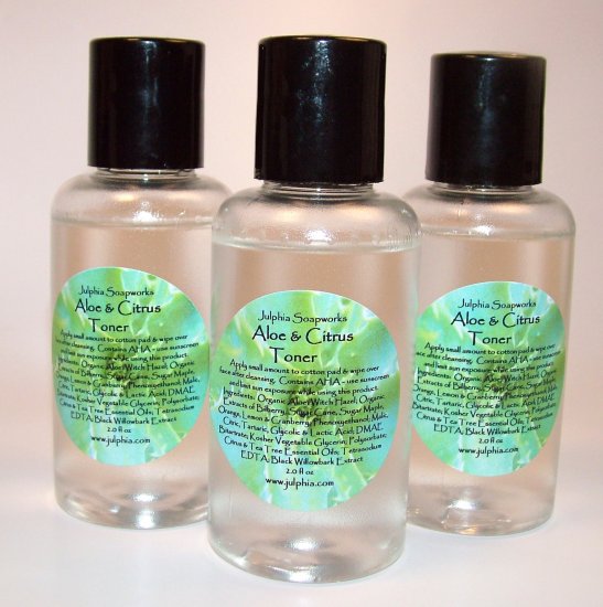 Organic Aloe & Citrus Toner