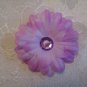 2 inch Daisy with gem center - Lavender