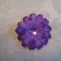 2 inch Daisy with gem center - purple