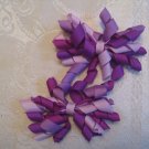 2.5 inch Korker hair clips - set of 2 - purples