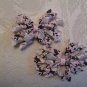 2.5 inch Korker hair clips - set of 2 - pink camo