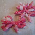 2.5 inch Korker hair clips - set of 2 - tutti frutti