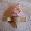 Handmade Ice Cream  Alligator clip
