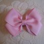 Handmade Bow Alligator Clip - Pink