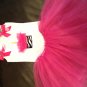 Birthday tank with matching tutu - hot pink medium