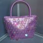 Purple  hand bag