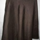 BENETTON black a-line SKIRT size 6