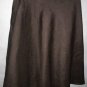 BENETTON black a-line SKIRT size 6