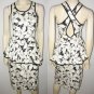 L ROTHSCHILD black & white DRESS size 8