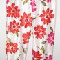 GIORGIO FIORLINI white floral PANTS size 6 NEW
