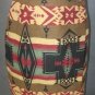 WESTBOUND southwestern tapestry WRAP SKIRT size 6