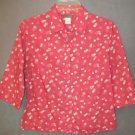 J CREW swiss dots TOP size MEDIUM