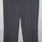 NINE & COMPANY navy herringbone pinstripe PANTS size 4